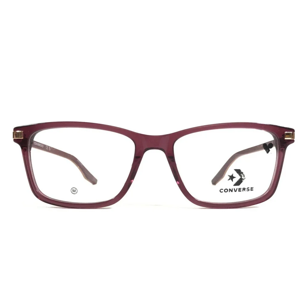 Converse Eyeglasses Frames CV5071 612 Crystal Cherry Vision Gold 52-17-140